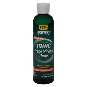 Deva Vegan Vitamins - Ionic Trace Mineral Drops - 8 Fl Oz